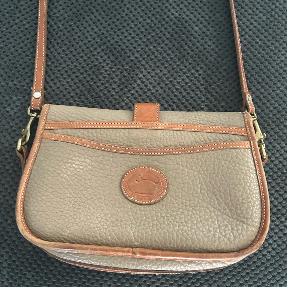 Dooney & Bourke Leather Shoulder Bag - Picture 2 of 6